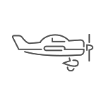 aviation accident icon