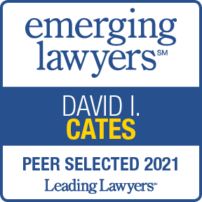 David Cates - 2021 Emerging Lawyers by Leading Lawyers